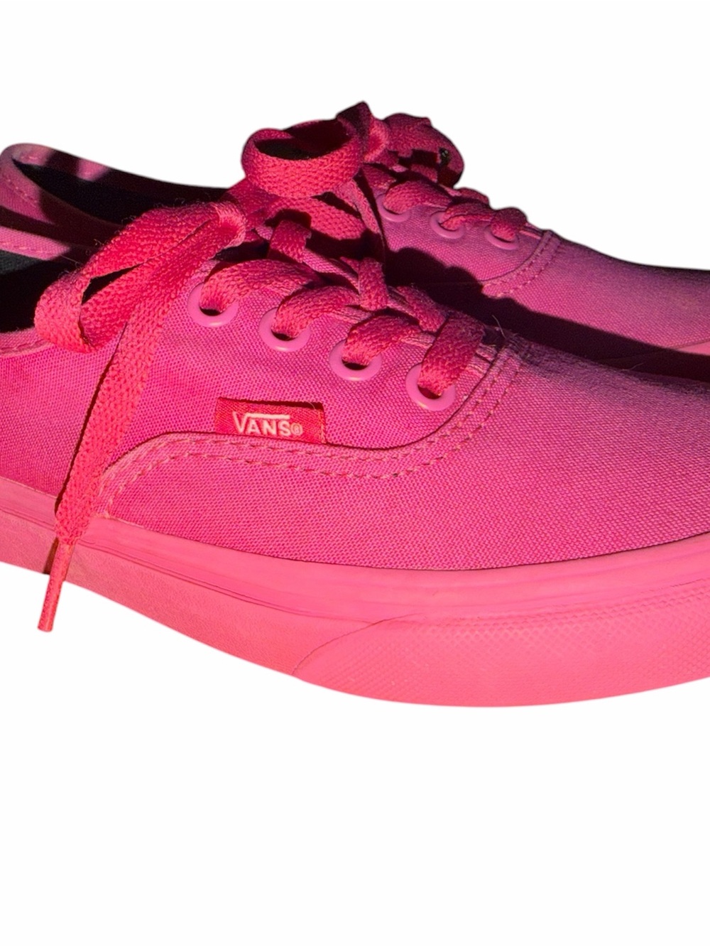 Vans Pink Low-Top Canvas Sneaker - Picture 2 of 6